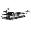 Máquina de corte a laser de folha de tubo de plataforma dupla