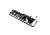 Máquina de corte a laser de fibra de folha de plataforma intercambiável