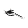 Máquina de corte a laser de folha de tubo de plataforma dupla