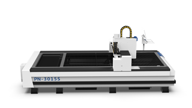 Máquina de corte a laser de fibra de mesa única