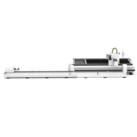 Máquina de corte a laser de folha de tubo de plataforma dupla