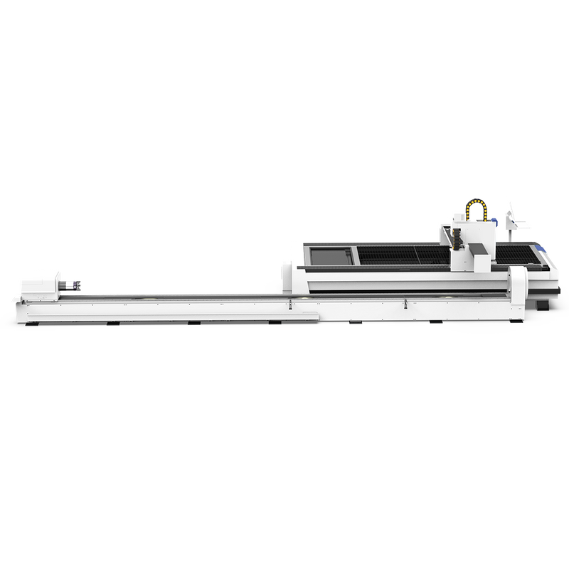 Máquina de corte a laser de folha de tubo de plataforma dupla